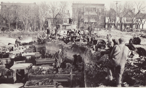 Civic Auditorium Construction (ca. 1932)&lt;br /&gt;
		[Archives of Manitoba. Winnipeg - Buildings - Municipal - Civic Auditorium 5 - N4364]