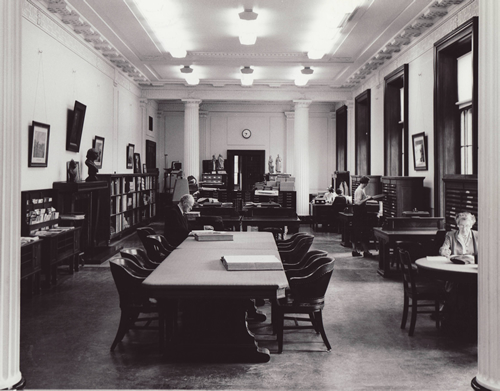 Legislative Building Reading Room (ca. 1957)